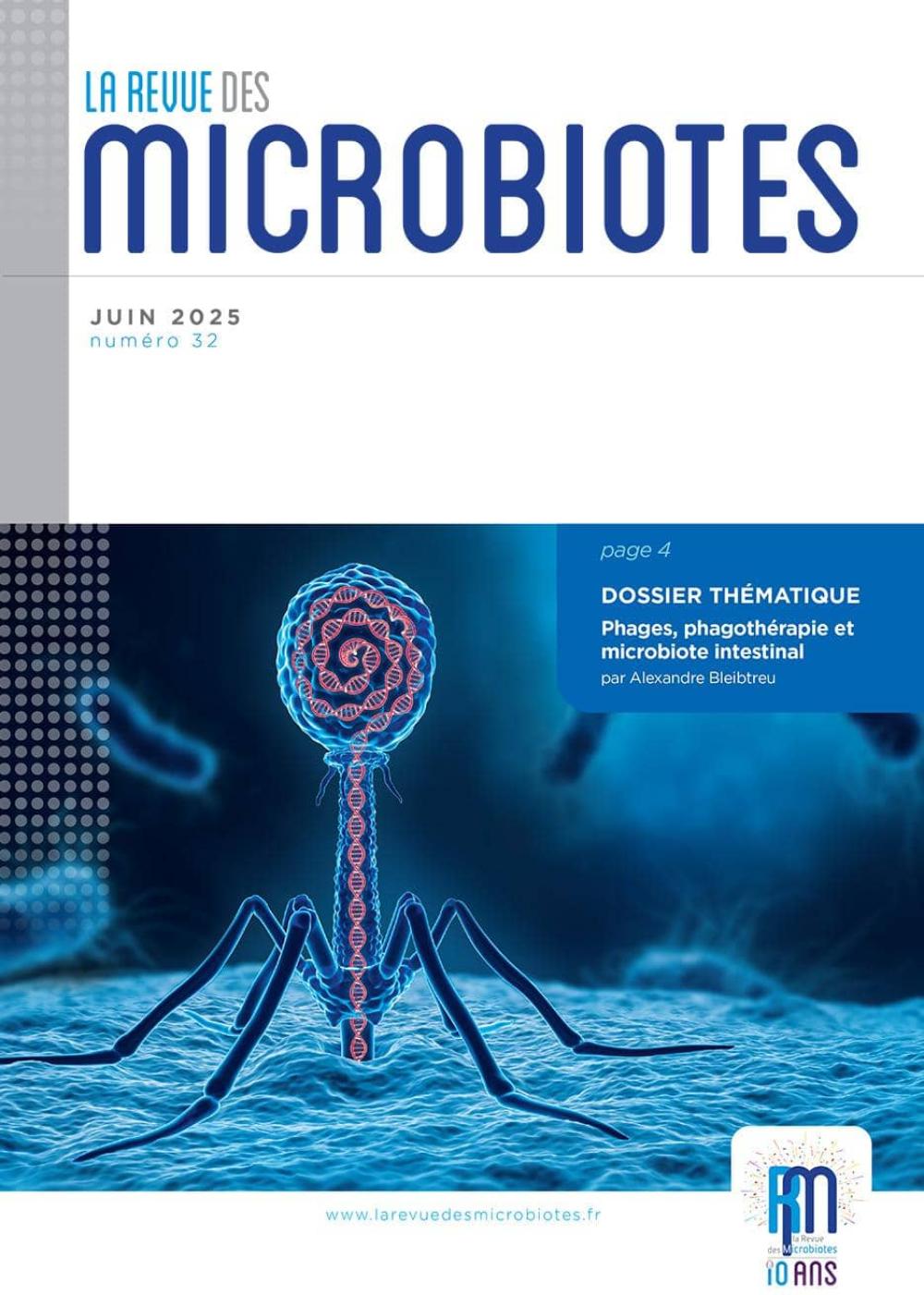 Phages, phagothérapie et microbiote intestinal